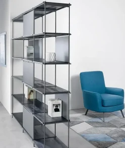 Libreria Pezzani in laminato opaco a prezzo scontato: scopri Musa