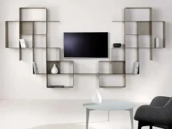 Libreria Pezzani in metallo in Offerta Outlet: scopri Mondrian