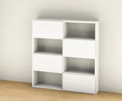 Libreria Sangiacomo in laccato opaco a prezzo Outlet: scopri Libreria modo