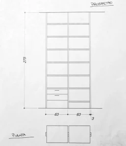 Libreria Space system - scontata del -52 %