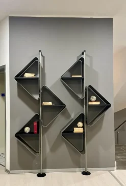 Libreria Spinnaker Cattelan italia in stile design a prezzi outlet