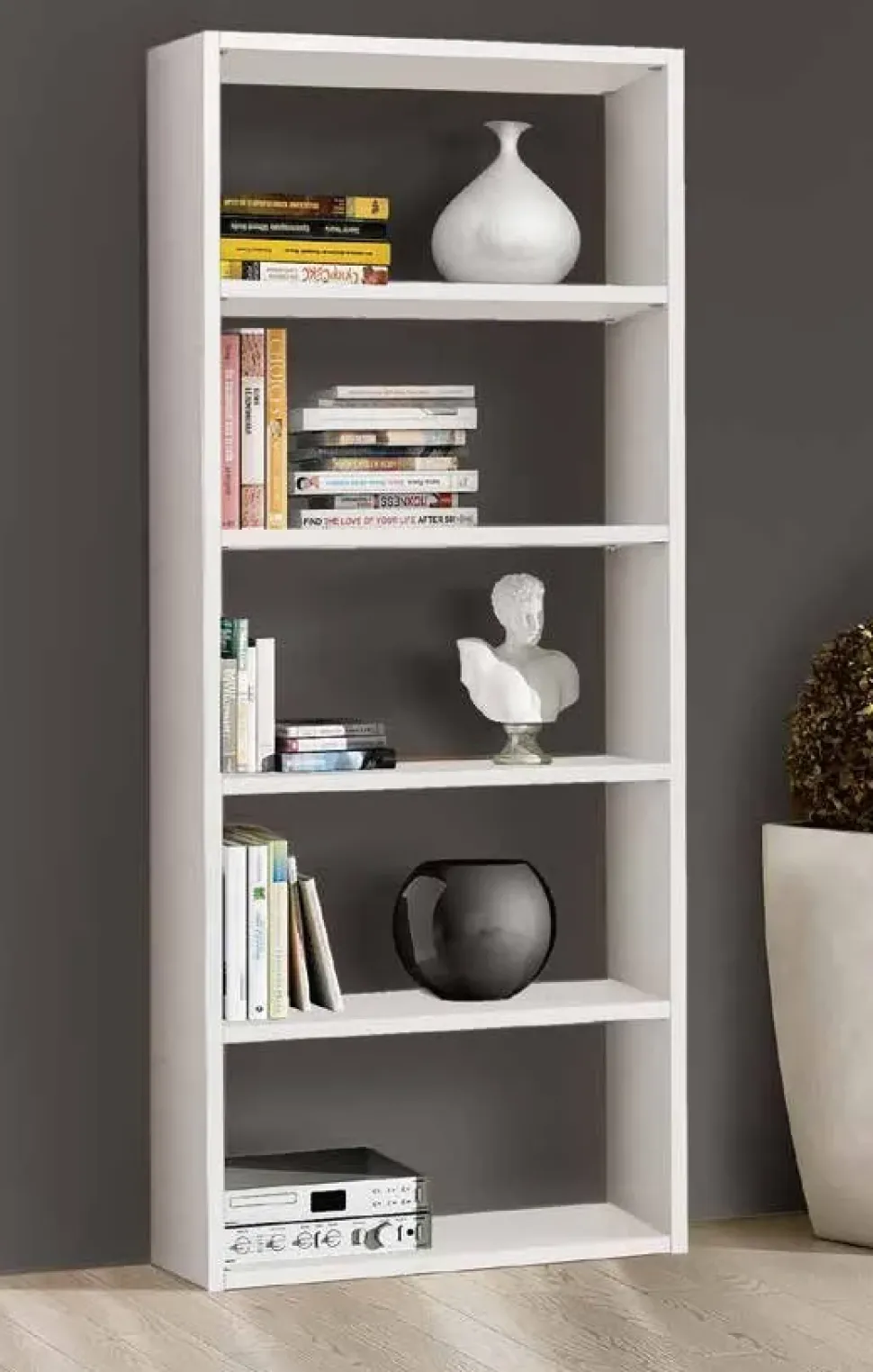 Libreria Wht in stile moderno di Collezione esclusiva in OFFERTA OUTLET