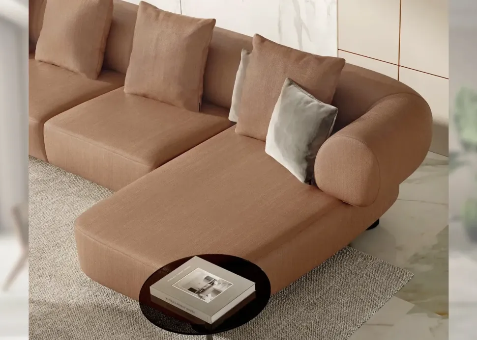 Lineare Bontempi divani Divano componibile franz – bontempi PREZZI OUTLET sconto 30%