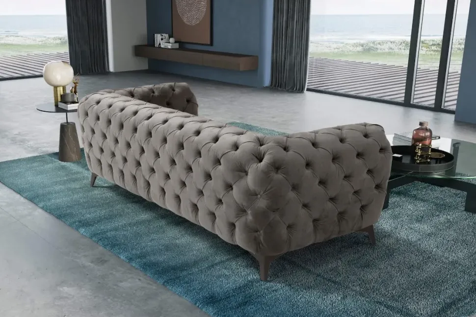 Lineare Divano chesterfield elegant Artigianale a PREZZO OUTLET scontato del 31%