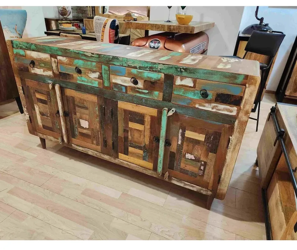 Madia Credenza cred 160 in stile design di Outlet etnico in Offerta Outlet