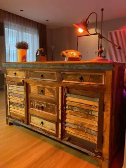 Madia Credenza persiane 150 di Outlet etnico con forte sconto