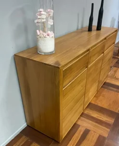 Madia di Artigianale in legno Alba a prezzo Outlet