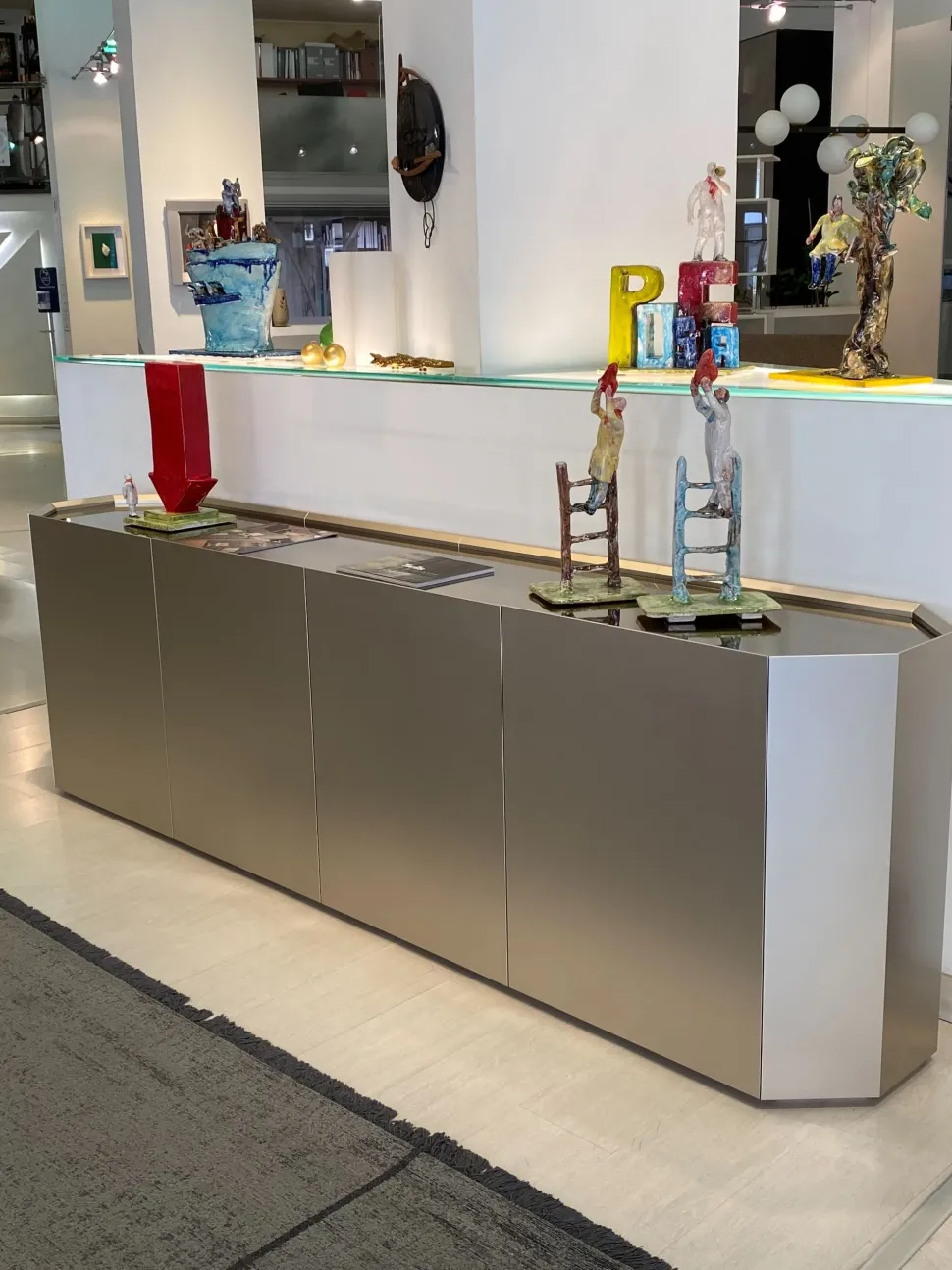 Madia di Cattelan italia in laccato opaco Chelsea a prezzo Outlet