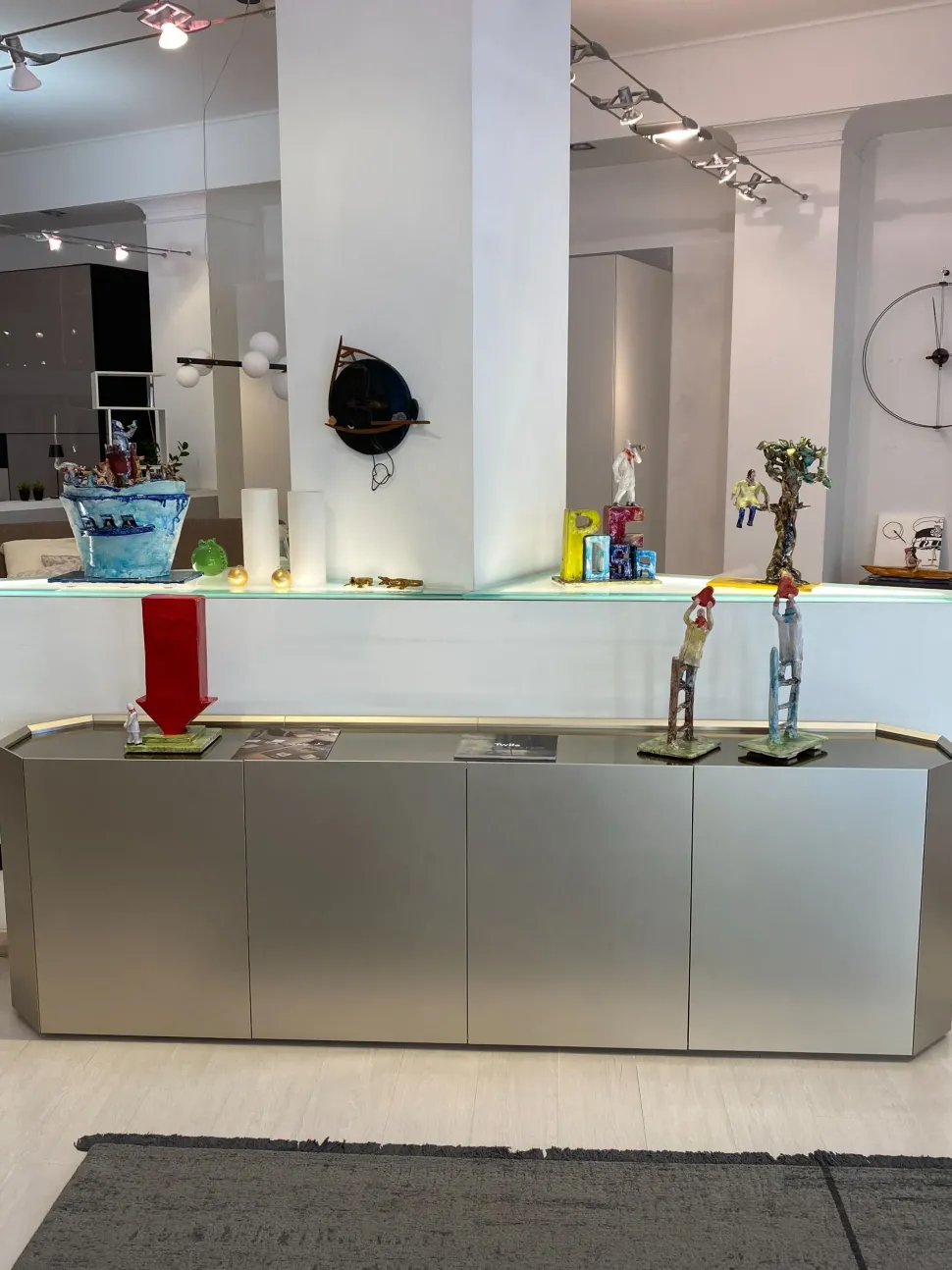 Madia di Cattelan italia in laccato opaco Chelsea a prezzo Outlet