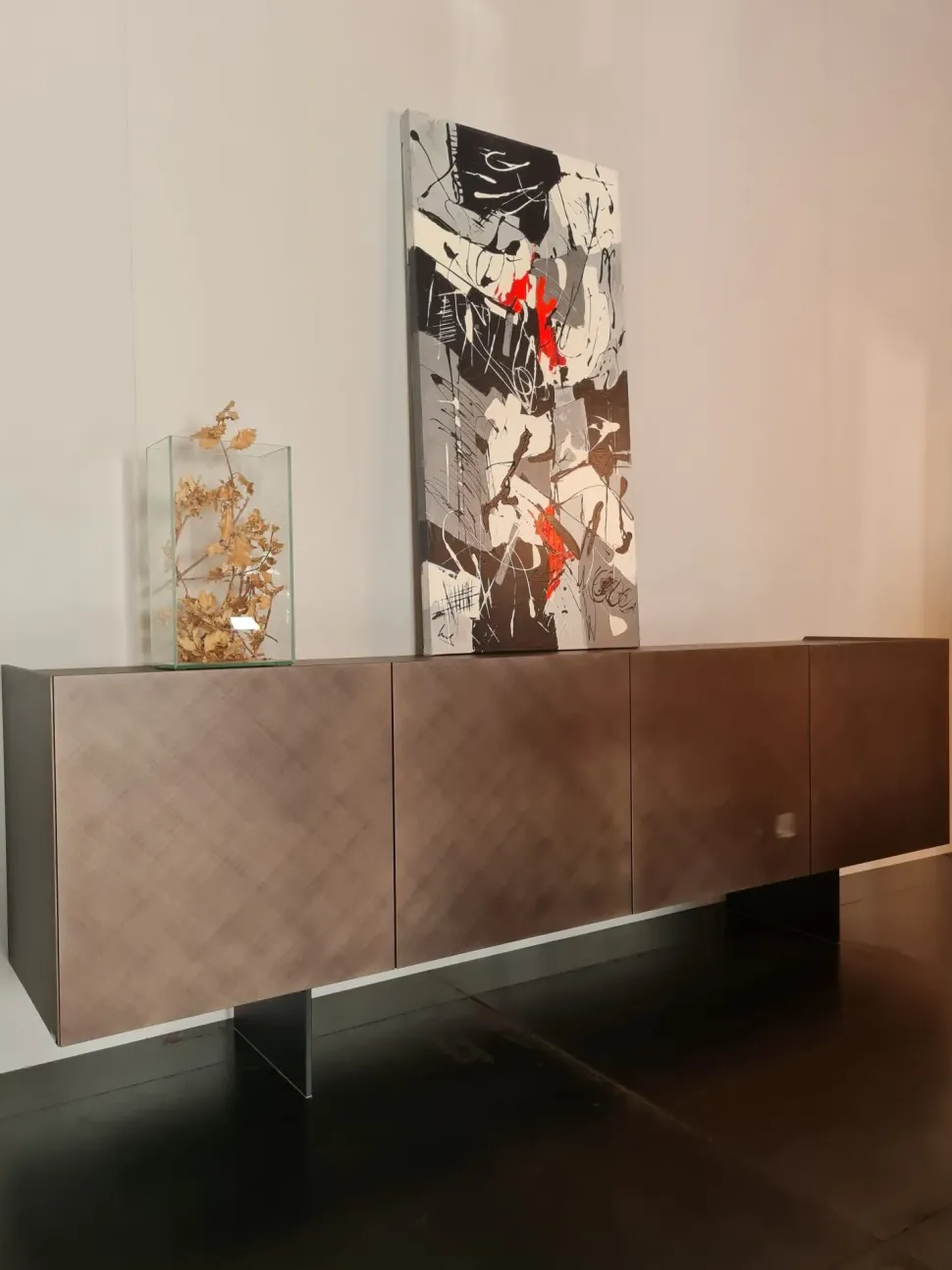 Madia di Cattelan italia in laccato opaco Arizona a4 a prezzo riservato