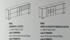 Madia di Collezione esclusiva in melamminico Madia riga a prezzo scontato
