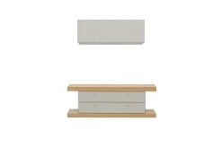 Madia di Forme’s in legno F2/form line 402 con pensili a prezzo riservato