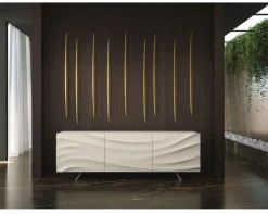 Madia di Fratelli mirandola in laccato opaco Fluida * a prezzo Outlet