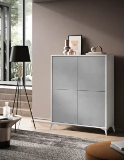 Madia di Gierre mobili in laminato materico Madia modello jazz 120 a prezzo Outlet
