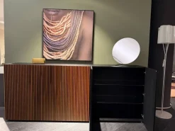 Madia di Horm in legno Leon wood moca a prezzo riservato