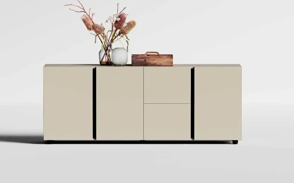 Madia di Imab group in laccato opaco Favignana in Offerta Outlet