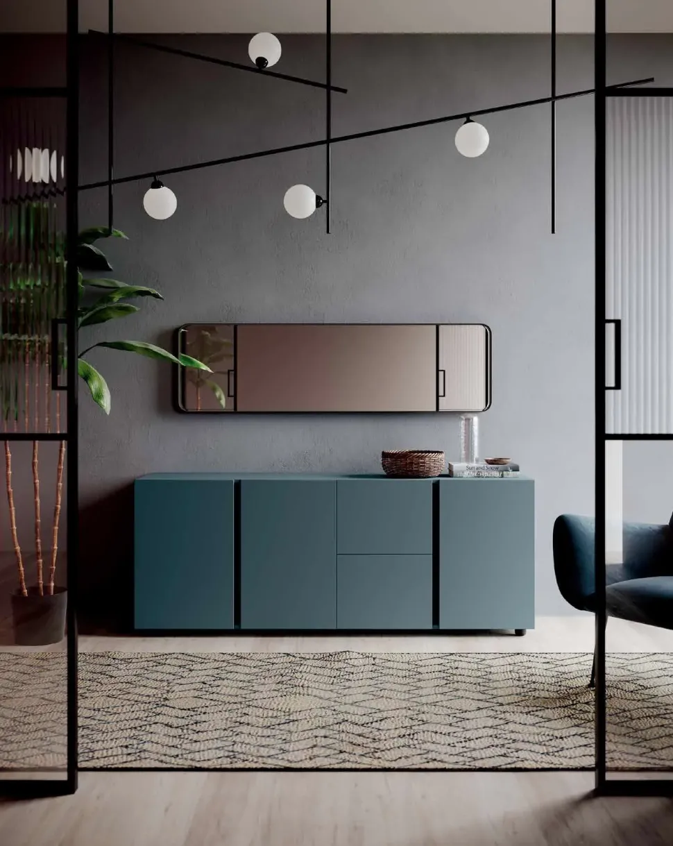 Madia di Imab group in laccato opaco Favignana in Offerta Outlet