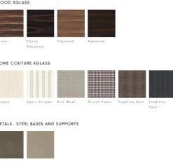 Madia di Lago in vetro Materia 1007 a prezzo riservato