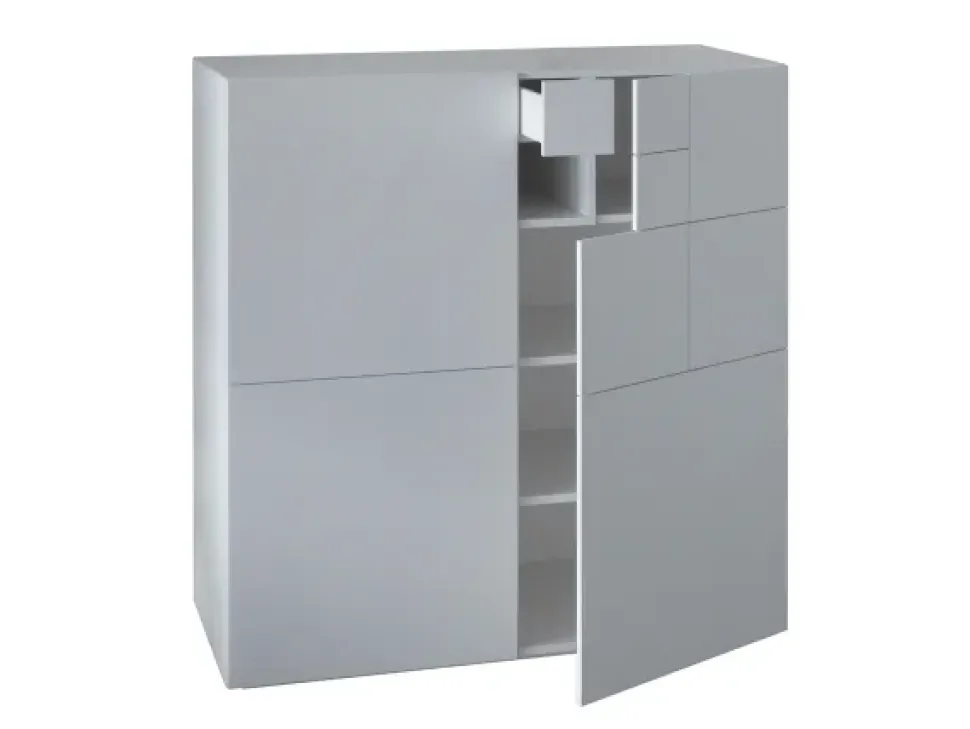 Madia di Lema in laccato opaco Conchiglia lema a prezzo Outlet