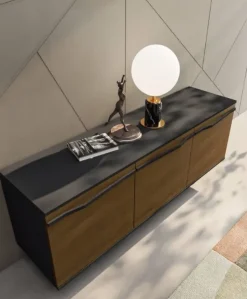 Madia di Mirandola nicola e cristano in laccato lucido Anthia a prezzo scontato