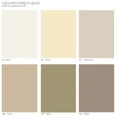 Madia di Mirandola nicola e cristano in laccato lucido Anthia a prezzo scontato