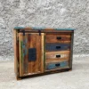 Madia di Outlet etnico in legno Madia credenza jupiter 120 riciclo in Offerta Outlet