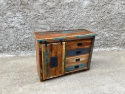 Madia di Outlet etnico in legno Madia credenza jupiter 120 riciclo in Offerta Outlet