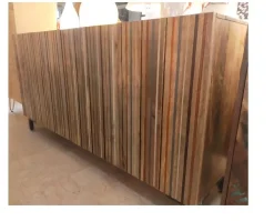 Madia di Outlet etnico in legno Credenza madia line  a prezzo scontato
