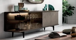 Madia di Ozzio in vetro Brera vetro a prezzo riservato