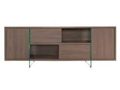 Madia di Pezzani in laminato materico Madison a prezzo Outlet