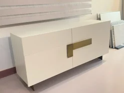 Madia di Pianca in laccato opaco Ginevra a prezzo Outlet