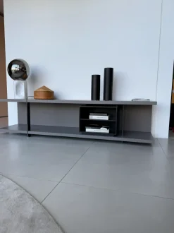 Madia di Poliform in laccato opaco Madia bristol a prezzo Outlet