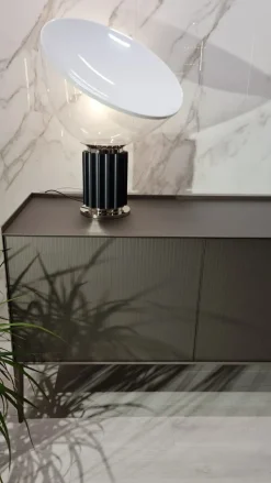 Madia di Rimadesio in vetro Self in Offerta Outlet