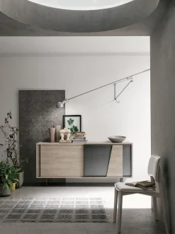 Madia di Target point in laminato materico Modus a prezzo riservato