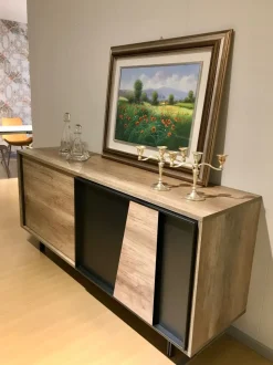 Madia di Target point in laminato materico Modus a prezzo scontato