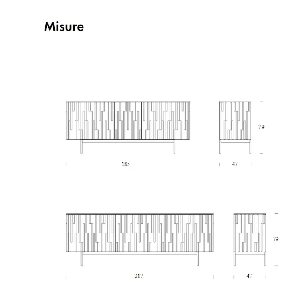 Madia di Tonin casa in vetro Drops a prezzo scontato