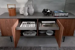 Madia in stile design Brera di Ozzio in Offerta Outlet