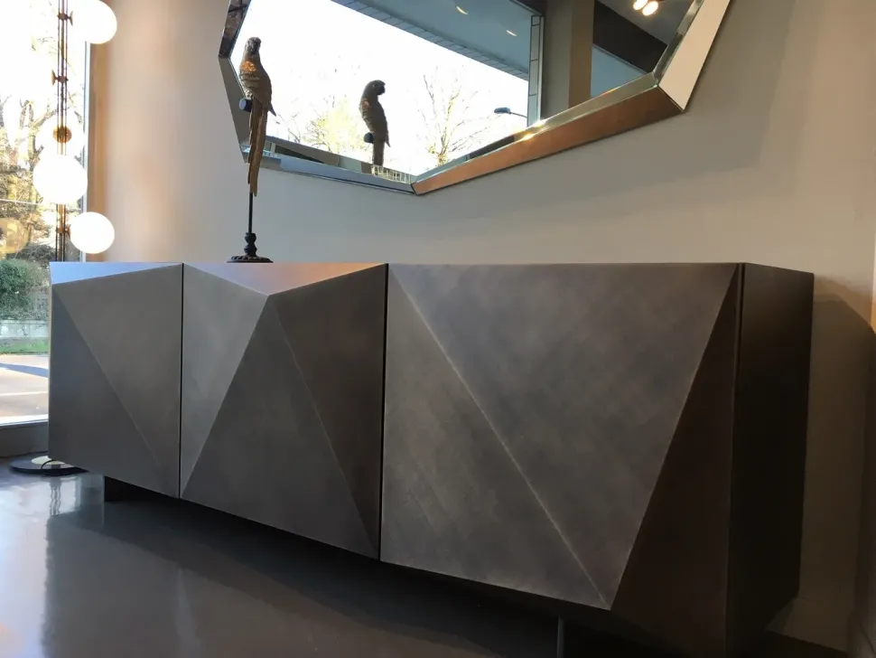 Madia in stile design Cattelan in laccato opaco Offerta Outlet