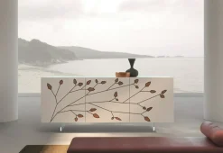 Madia in stile design Folium di Fratelli mirandola a prezzo Outlet