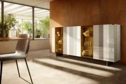 Madia in stile design Madia 1382 di Lago a prezzo scontato