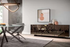 Madia in stile design Rain di Ozzio in Offerta Outlet