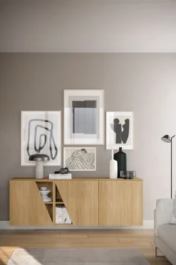 Madia in stile moderno 304 di Santalucia in Offerta Outlet