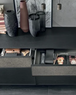 Madia in stile moderno A02 vinci di Tomasella a prezzo Outlet