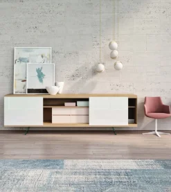 Madia in stile moderno Aliante di Presotto in Offerta Outlet