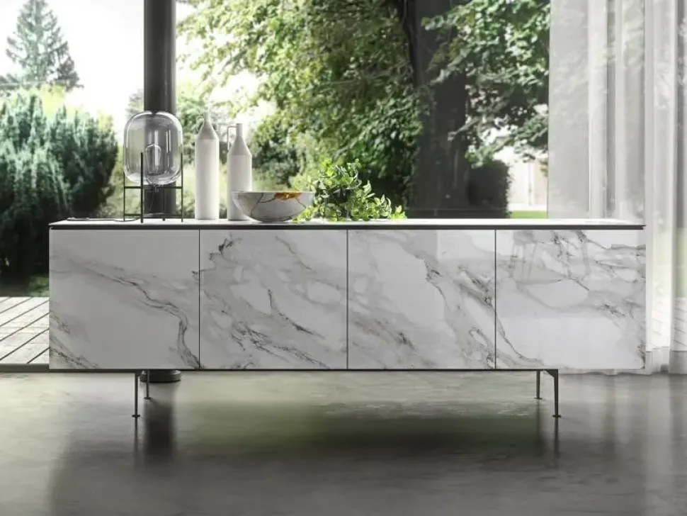 Madia in stile moderno Armor di Ozzio in Offerta Outlet