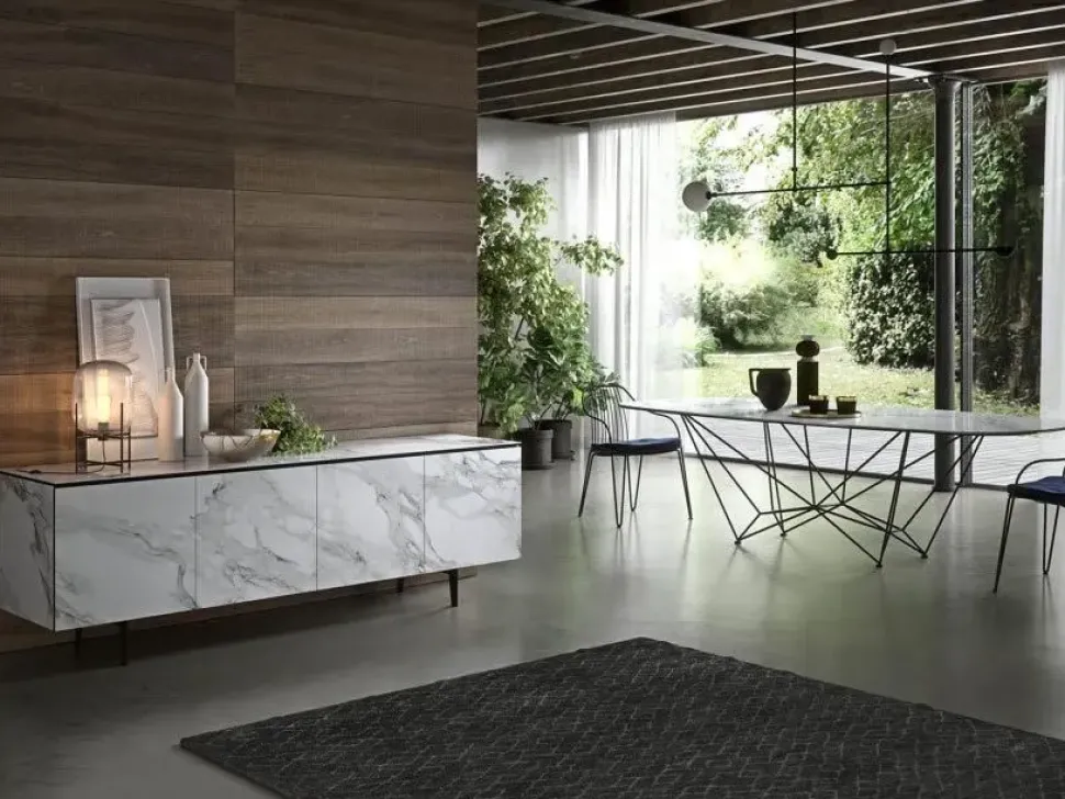 Madia in stile moderno Armor di Ozzio in Offerta Outlet