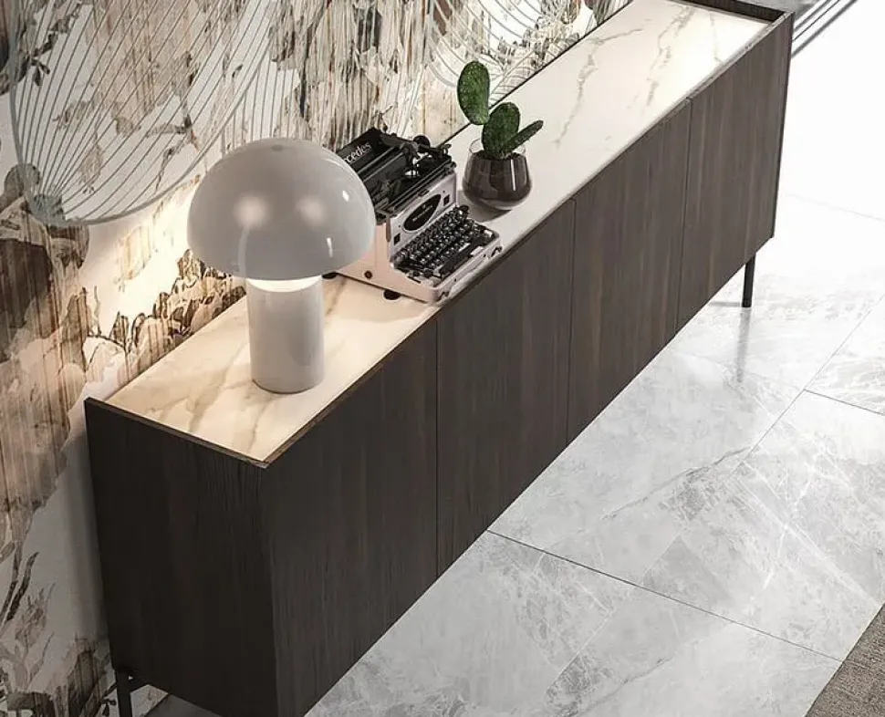 Madia in stile moderno Bk02-2 di Artigianale a prezzo scontato