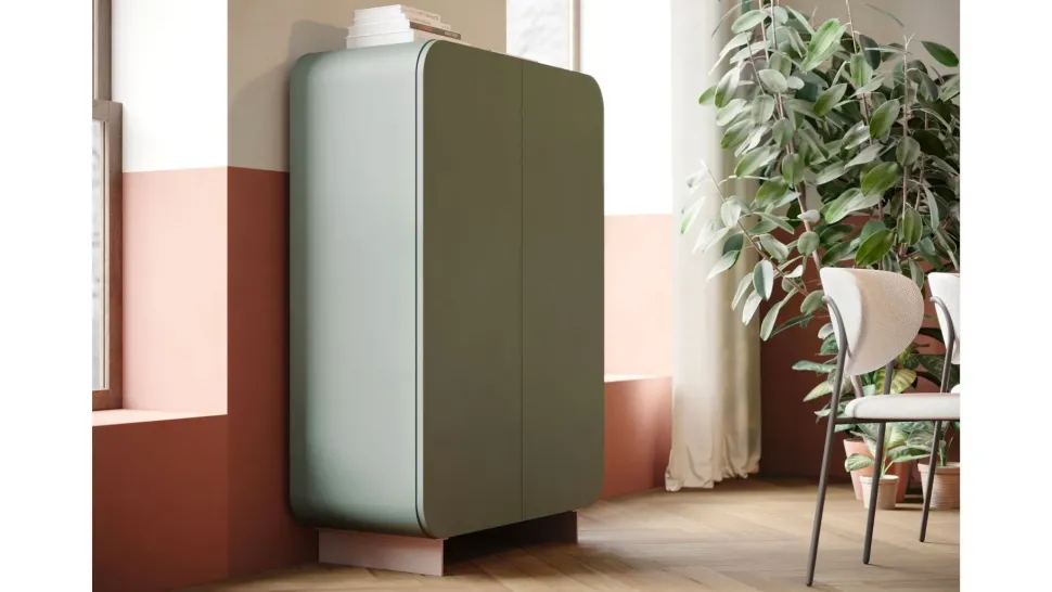 Madia in stile moderno Fifty di Giessegi in Offerta Outlet