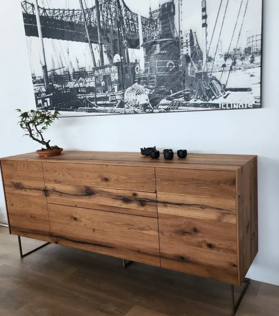 Madia in stile moderno M502 tyrion di Domus artis a prezzo Outlet