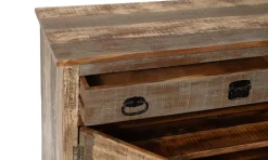 Madia in stile moderno Madia credenza industriale con ruote di Outlet etnico a prezzo Outlet